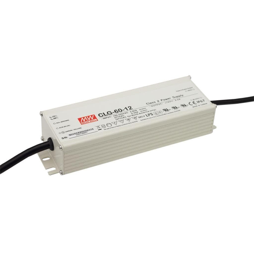 MEAN WELL CLG-60-20 AC-DC Single output LED driver Constant Current (CC) with PFC; Output 20Vdc at 3A; CLG-60-20 is succeeded by HLG-60H-20. MEAN WELL CLG-60-20 AC-DC Single output LED driver Constant Current (CC) with PFC; Output 20Vdc at 3A; CLG-60-20 is succeeded by HLG-60H-20.