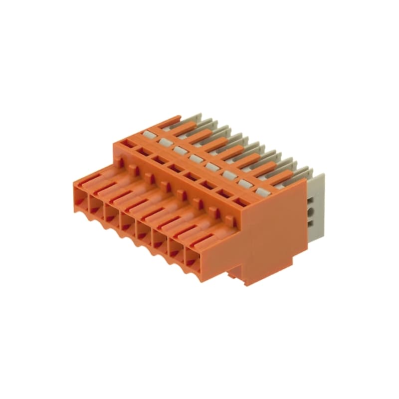Weidmuller 1751430000 PCB plug-in connector, female plug, 3.50 mm, Number of poles: 7, 90°/270°, IDC terminal, Clamping range, max. : 0.5 mm², Box Weidmuller 1751430000 PCB plug-in connector, female plug, 3.50 mm, Number of poles: 7, 90°/270°, IDC terminal, Clamping range, max. : 0.5 mm², Box