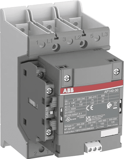ABB Control AF140-30-11B-31 AF140-30-11B-31 ABB Control - 3P BAR,200A,24-60V 50/60HZ,20-60VDC,1/1 ABB Control AF140-30-11B-31 AF140-30-11B-31 ABB Control - 3P BAR,200A,24-60V 50/60HZ,20-60VDC,1/1