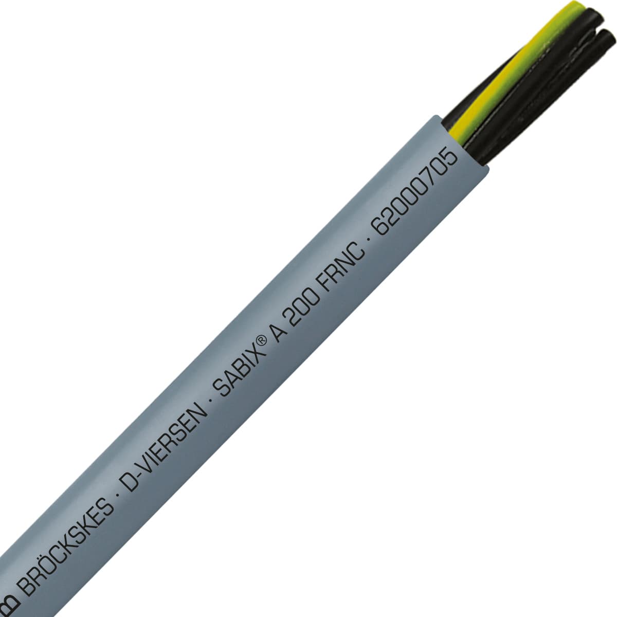 SAB 62000705 SABIX A 200 FRNC - 20 AWG/7c, low smoke halogen free flame retardant flexible SABIX control cable, CE, RoHS SAB 62000705 SABIX A 200 FRNC - 20 AWG/7c, low smoke halogen free flame retardant flexible SABIX control cable, CE, RoHS