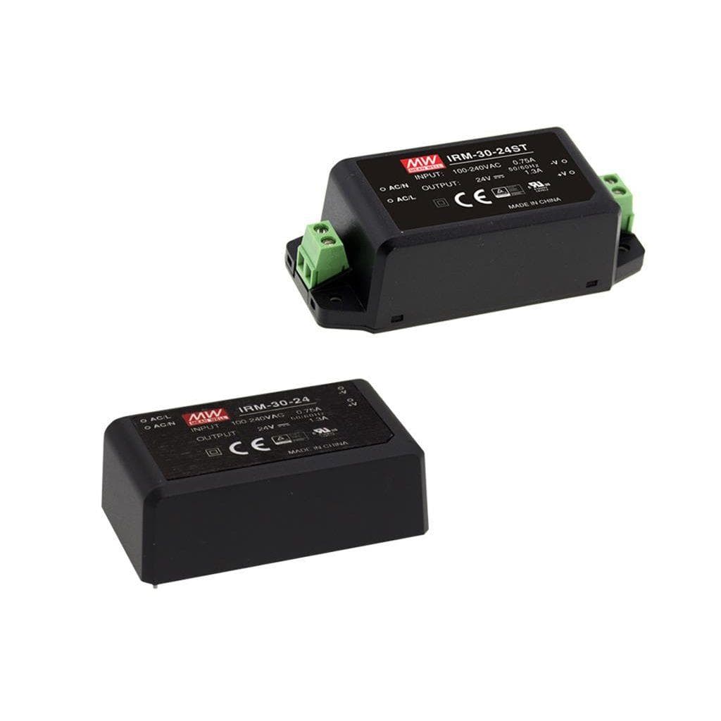 MEAN WELL IRM-30-48 AC-DC Single output Encapsulated power supply; PCB mount; Input 85-264VAC; Output 48VDC at 0.63A; Compact size MEAN WELL IRM-30-48 AC-DC Single output Encapsulated power supply; PCB mount; Input 85-264VAC; Output 48VDC at 0.63A; Compact size