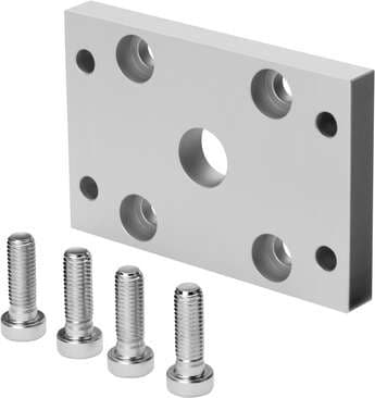 Festo 157302 flange mounting FUA-32 For cylinders ADVU, AEVU, ADVUP and ADVUT. Size: 32, Assembly position: Any, Corrosion resistance classification CRC: 2 - Moderate corrosion stress, Ambient temperature: -40 - 150 °C, Product weight: 290 g Festo 157302 flange mounting FUA-32 For cylinders ADVU, AEVU, ADVUP and ADVUT. Size: 32, Assembly position: Any, Corrosion resistance classification CRC: 2 - Moderate corrosion stress, Ambient temperature: -40 - 150 °C, Product weight: 290 g