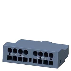 Siemens 3RV2901-2E Auxiliary switch transverse 1 NO+1 NC spring-type terminal for circuit breaker 3RV2 Siemens 3RV2901-2E Auxiliary switch transverse 1 NO+1 NC spring-type terminal for circuit breaker 3RV2