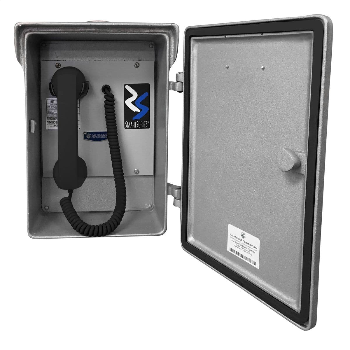 Hubbell 730-803 Outdoor SmartSeries Single-Party Station, UL/CUL Listed; Consists of: 701-902 and 732-101  ; Station off-hook status monitored ; Page and off-hook duration limited to prevent nuisance pages and open microphone problems ; SmartVolume feature automatically  Hubbell 730-803 Outdoor SmartSeries Single-Party Station, UL/CUL Listed; Consists of: 701-902 and 732-101  ; Station off-hook status monitored ; Page and off-hook duration limited to prevent nuisance pages and open microphone problems ; SmartVolume feature automatically