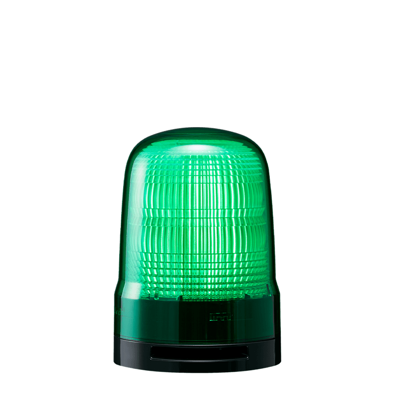 Patlite SL10-M1KTB-G 100mm Flashing Signal Beacon, Green 12-24V DC Patlite SL10-M1KTB-G 100mm Flashing Signal Beacon, Green 12-24V DC