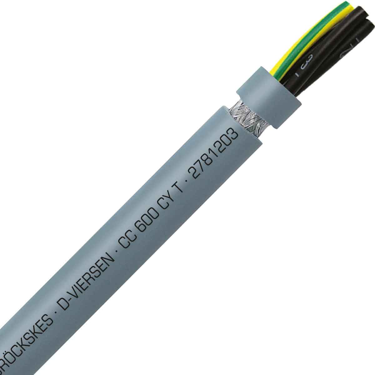 SAB 2781203 CC 600 CY T - 12 AWG/3c, shielded PVC flexible control cable, UL, CSA, CE, RoHS SAB 2781203 CC 600 CY T - 12 AWG/3c, shielded PVC flexible control cable, UL, CSA, CE, RoHS