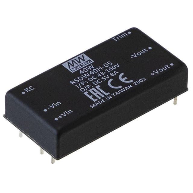 RSDW40G-03 Part Image. Manufactured by MEAN WELL.