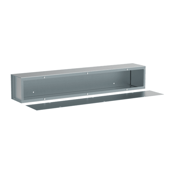 Hoffman A101048T1T Wiring Trough, NEMA Type 1, 10.00x10.00x48.00, Gray, Steel Hoffman A101048T1T Wiring Trough, NEMA Type 1, 10.00x10.00x48.00, Gray, Steel
