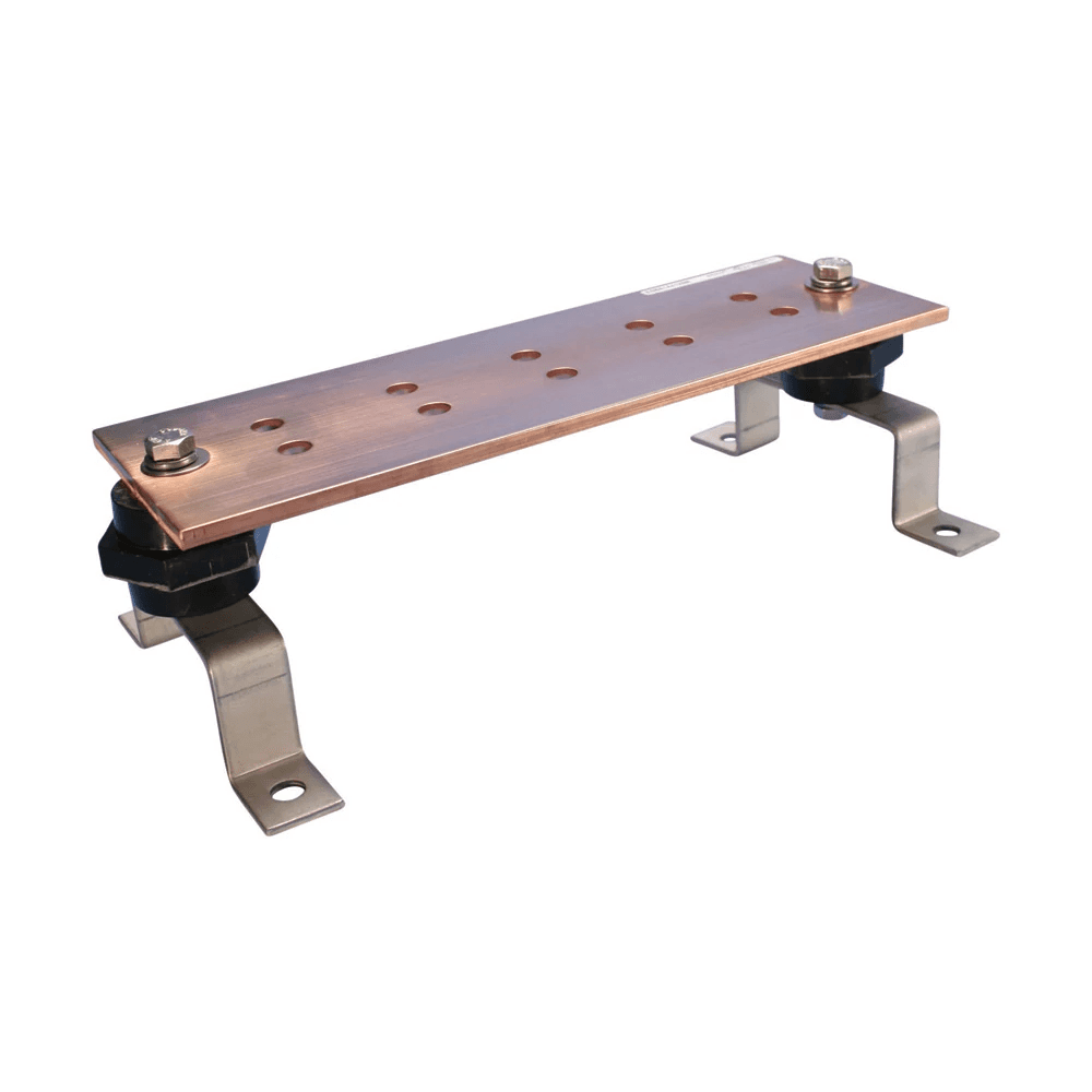 Nvent EGBA14212GG EGBA14212GG Nvent - Grounding Busbar, w/Insulators and Brackets, GG, 12" x 2" x 0.25" Nvent EGBA14212GG EGBA14212GG Nvent - Grounding Busbar, w/Insulators and Brackets, GG, 12" x 2" x 0.25"