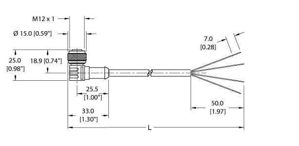 WK 4.4T-5 Part Image. Manufactured by Turck.