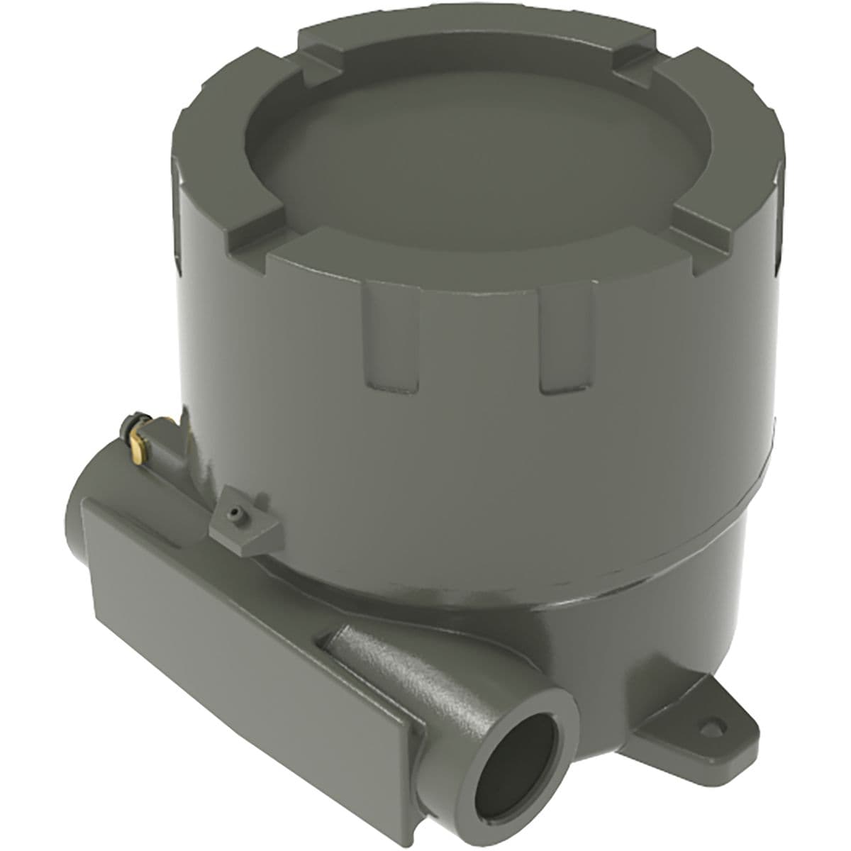 Hubbell HKBX-BC HKBX Series, 4-1/4" ID RD Body 2-3/4" DP & Flat Cover Cenelec, Cl I, Bcd, Ex D, Iic UL/CSA, ATEX IECEx, Die Cast Aluminum, Type 4 IP66, Instrument Enclosure ; Compact round body instrument enclosures with threaded blank screw covers provide easy access t Hubbell HKBX-BC HKBX Series, 4-1/4" ID RD Body 2-3/4" DP & Flat Cover Cenelec, Cl I, Bcd, Ex D, Iic UL/CSA, ATEX IECEx, Die Cast Aluminum, Type 4 IP66, Instrument Enclosure ; Compact round body instrument enclosures with threaded blank screw covers provide easy access t