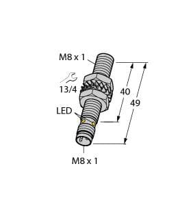 Turck BI2U-EG08-AN6X-V1131 BI2U-EG08-AN6X-V1131 Turck - BI2U-EG08-AN6X-V1131 Inductive Sensor, With Extended Switching Distance Turck BI2U-EG08-AN6X-V1131 BI2U-EG08-AN6X-V1131 Turck - BI2U-EG08-AN6X-V1131 Inductive Sensor, With Extended Switching Distance