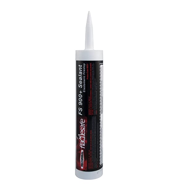 NSI Industries 66831 FlameSafe® FS 900+ Sealant is cost-effective, water-based and cures to form a flexible shield against the spread of fire and smoke. It is available in two grades: caulkable/ trowelable (CG) and self-leveling (SL). FS 900+ does not contain solvents and, as NSI Industries 66831 FlameSafe® FS 900+ Sealant is cost-effective, water-based and cures to form a flexible shield against the spread of fire and smoke. It is available in two grades: caulkable/ trowelable (CG) and self-leveling (SL). FS 900+ does not contain solvents and, as