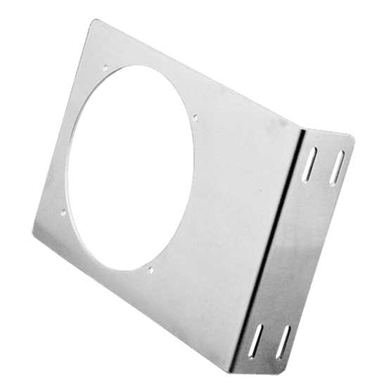 Hoffman ABRKT3 Fan Bracket, for 3-inch Compact Axial Fan, Aluminum Hoffman ABRKT3 Fan Bracket, for 3-inch Compact Axial Fan, Aluminum