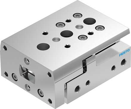 Festo 8078840 mini slide DGST-10-20-E1A Stroke: 20 mm, Piston diameter: 10 mm, Operating mode of drive unit: Yoke, Cushioning: Elastomer cushioning, at both ends, stroke not adjustable, Assembly position: Any Festo 8078840 mini slide DGST-10-20-E1A Stroke: 20 mm, Piston diameter: 10 mm, Operating mode of drive unit: Yoke, Cushioning: Elastomer cushioning, at both ends, stroke not adjustable, Assembly position: Any