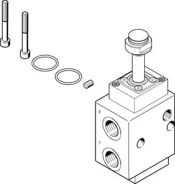 4527268 Part Image. Manufactured by Festo.