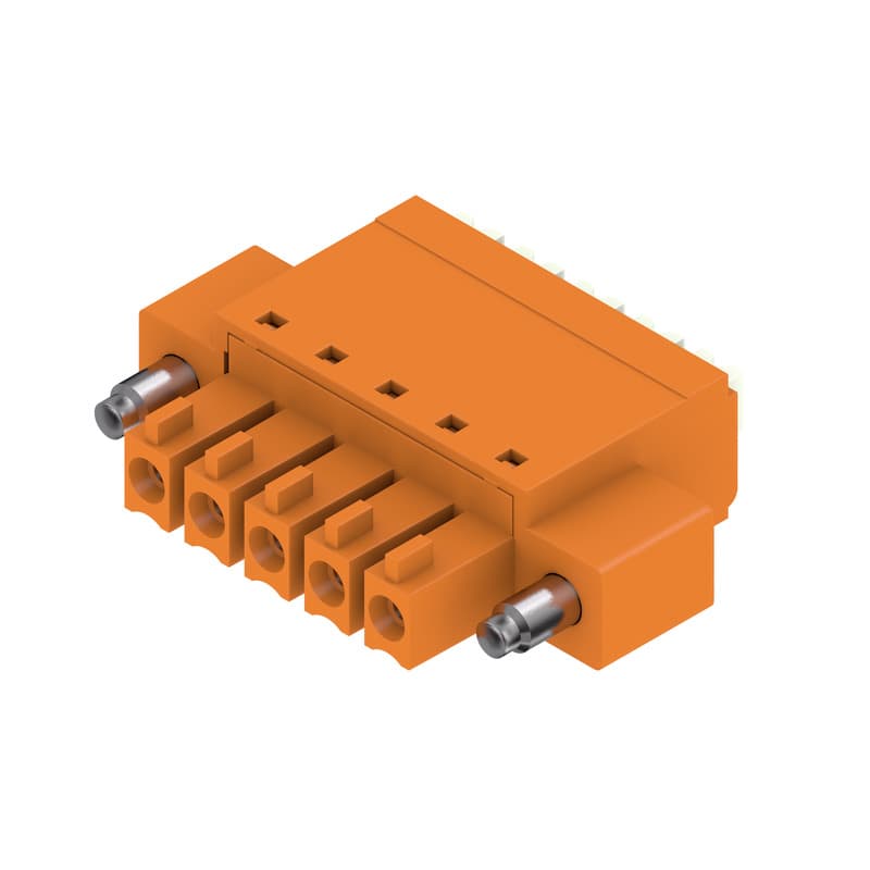 Weidmuller 1970380000 PCB plug-in connector, female plug, 3.81 mm, Number of poles: 5, 180°, PUSH IN with actuator, Tension-clamp connection, Clamping range, max. : 1.5 mm², Box Weidmuller 1970380000 PCB plug-in connector, female plug, 3.81 mm, Number of poles: 5, 180°, PUSH IN with actuator, Tension-clamp connection, Clamping range, max. : 1.5 mm², Box