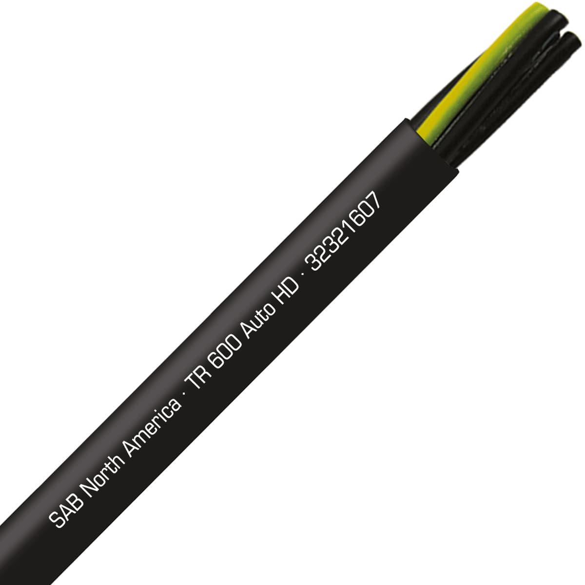 SAB 32321607 TR 600 Auto HD - 16 AWG/7c, continuous flex exposed run TPE tray cable, UL, CSA, CE, RoHS SAB 32321607 TR 600 Auto HD - 16 AWG/7c, continuous flex exposed run TPE tray cable, UL, CSA, CE, RoHS