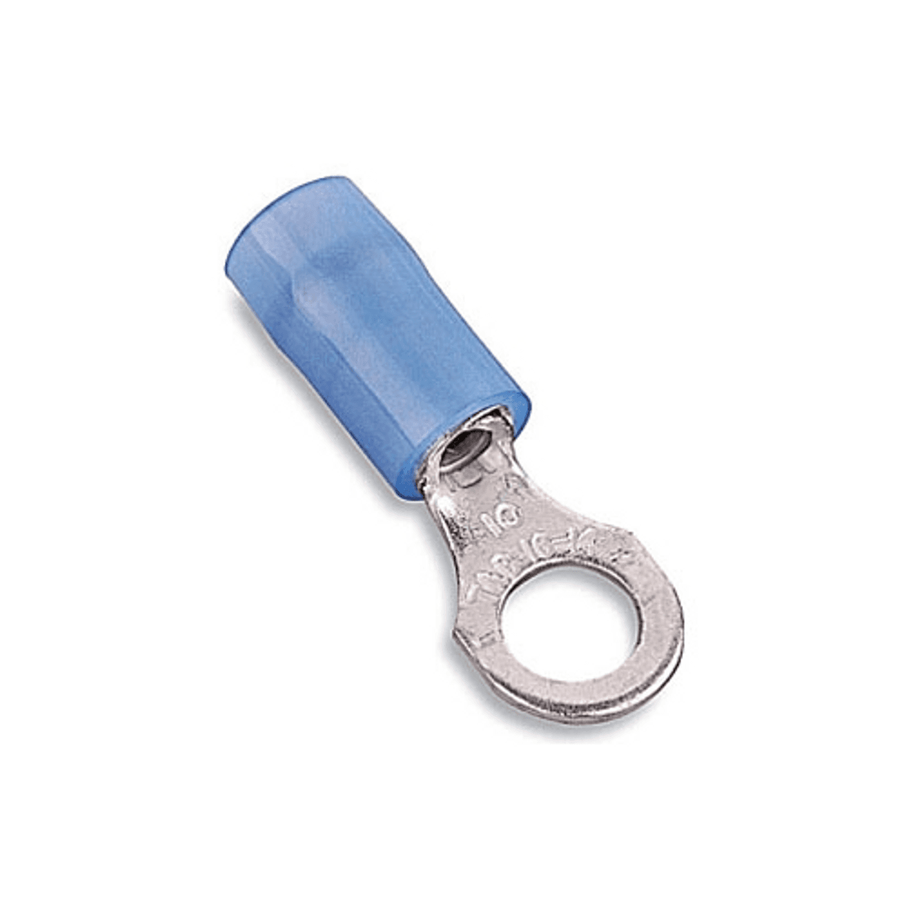 Thomas & Betts RB14-14 18 to 14 AWG, 1/4" Stud, 600 V, Blue, Tin Plated Copper, Nylon Insulated, Electrical Thomas & Betts RB14-14 18 to 14 AWG, 1/4" Stud, 600 V, Blue, Tin Plated Copper, Nylon Insulated, Electrical