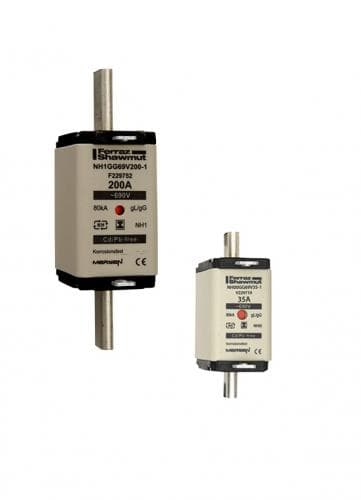 Mersen S229763 NH fuse-link gG, 690VAC, size 2, 160A double indicator/insulated tags Mersen S229763 NH fuse-link gG, 690VAC, size 2, 160A double indicator/insulated tags