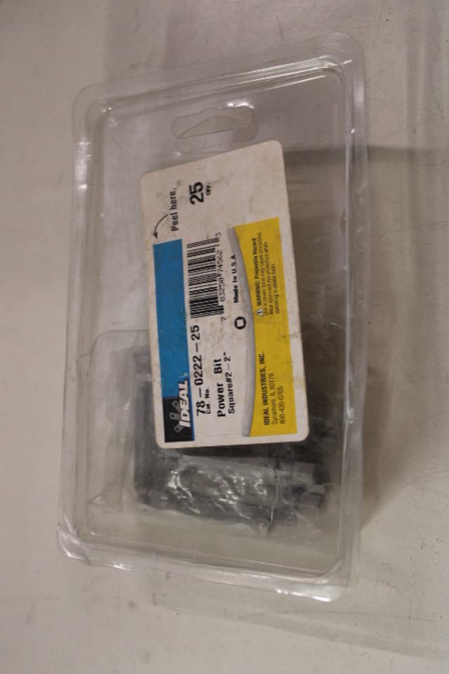 78-0222-25 Part Image. Manufactured by Ideal Industries.