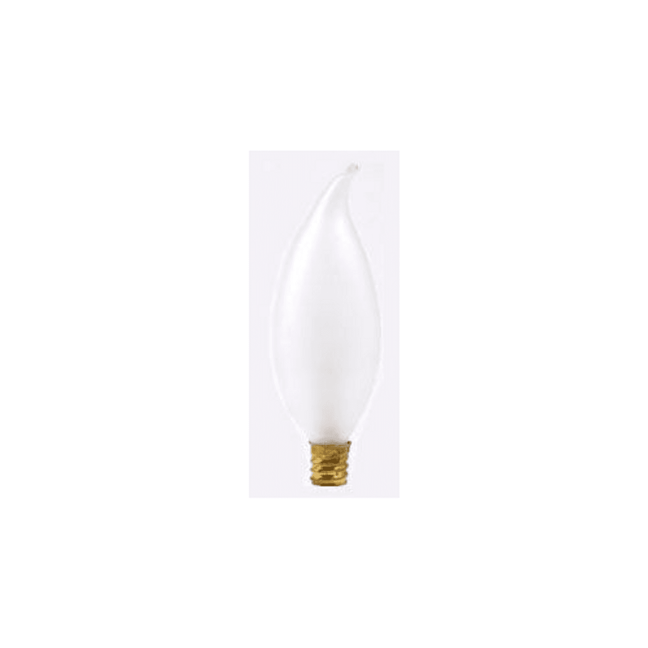 Sylvania 40B10C/F/BL/2PK 1.25" x 3.88", 40 W, 120 V, 340 Lumen, 2850 K, 100 CRI, 1500 Hr Life, Frosted, C7A Filament, Candelabra Aluminum Base, B10, Bent and Blunt Tip, Decorative Sylvania 40B10C/F/BL/2PK 1.25" x 3.88", 40 W, 120 V, 340 Lumen, 2850 K, 100 CRI, 1500 Hr Life, Frosted, C7A Filament, Candelabra Aluminum Base, B10, Bent and Blunt Tip, Decorative