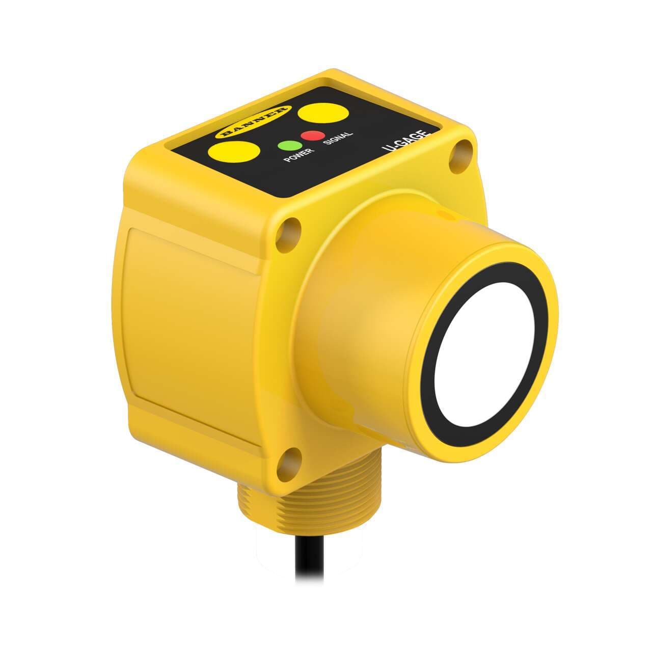 Banner QT50UDB QT50U Dual-Discrete Series: Proximity Mode; Range: 200 mm - 8 m; Input: 10-30 V dc; Outputs: 2 Discrete NPN or PNP; 2 m (6.5 ft) Cable Banner QT50UDB QT50U Dual-Discrete Series: Proximity Mode; Range: 200 mm - 8 m; Input: 10-30 V dc; Outputs: 2 Discrete NPN or PNP; 2 m (6.5 ft) Cable