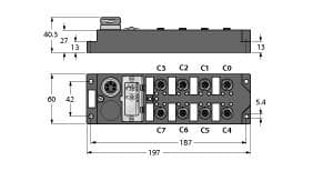 FDNL-S1600-W Part Image. Manufactured by Turck.