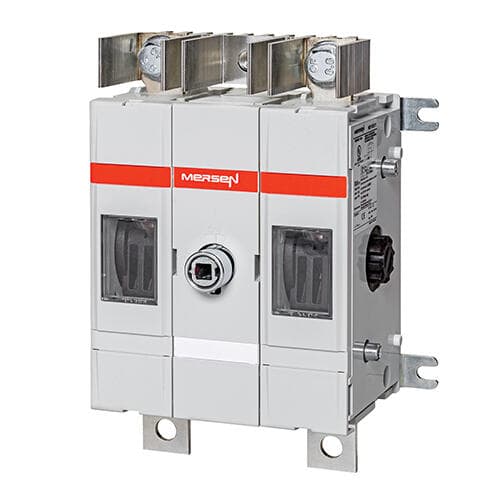 Mersen MD400U11 DC Switch 1000V 400A 2 Pole 1-1 Pole Configuration Mersen MD400U11 DC Switch 1000V 400A 2 Pole 1-1 Pole Configuration