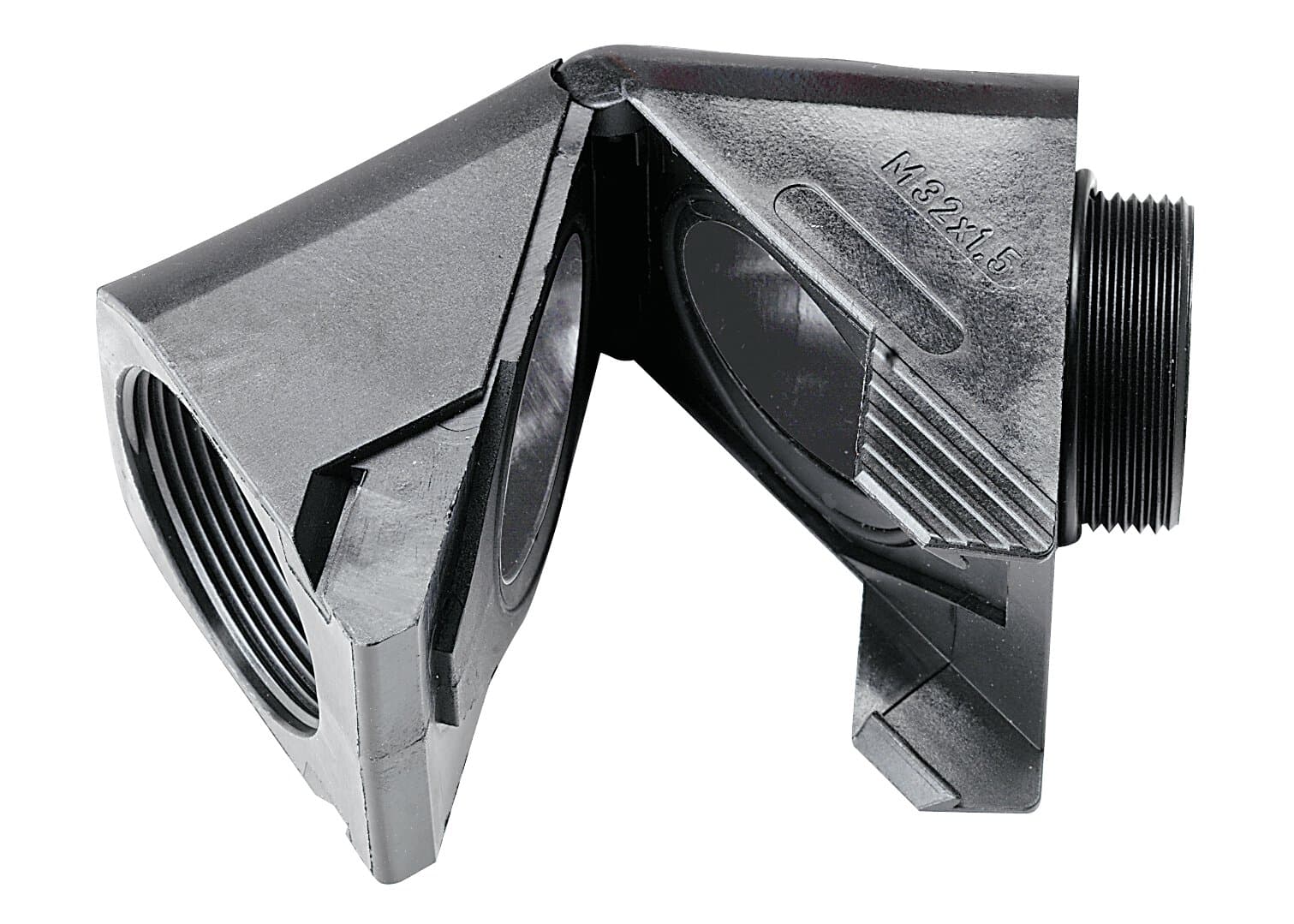 Murrplastik 83661656 83661656 Murrplastik - KAW-M32x1,5 angle fitting, sw, package qty: 1 Murrplastik 83661656 83661656 Murrplastik - KAW-M32x1,5 angle fitting, sw, package qty: 1