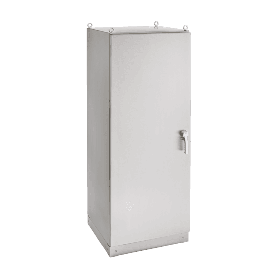 Hoffman FS200886DHP0 FS66S Freestand, 316 SS, Dual Access, 3 Pt Latch, 4X, 2079x818x811mm, 12g Hoffman FS200886DHP0 FS66S Freestand, 316 SS, Dual Access, 3 Pt Latch, 4X, 2079x818x811mm, 12g