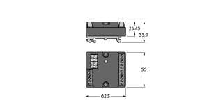 Turck FDN20-4S-4XSG-DIN FDN20-4S-4XSG-DIN Turck - FDN20-4S-4XSG-DIN Compact I/O station for DeviceNet, 4 digital inputs, 4 configurable channels Turck FDN20-4S-4XSG-DIN FDN20-4S-4XSG-DIN Turck - FDN20-4S-4XSG-DIN Compact I/O station for DeviceNet, 4 digital inputs, 4 configurable channels
