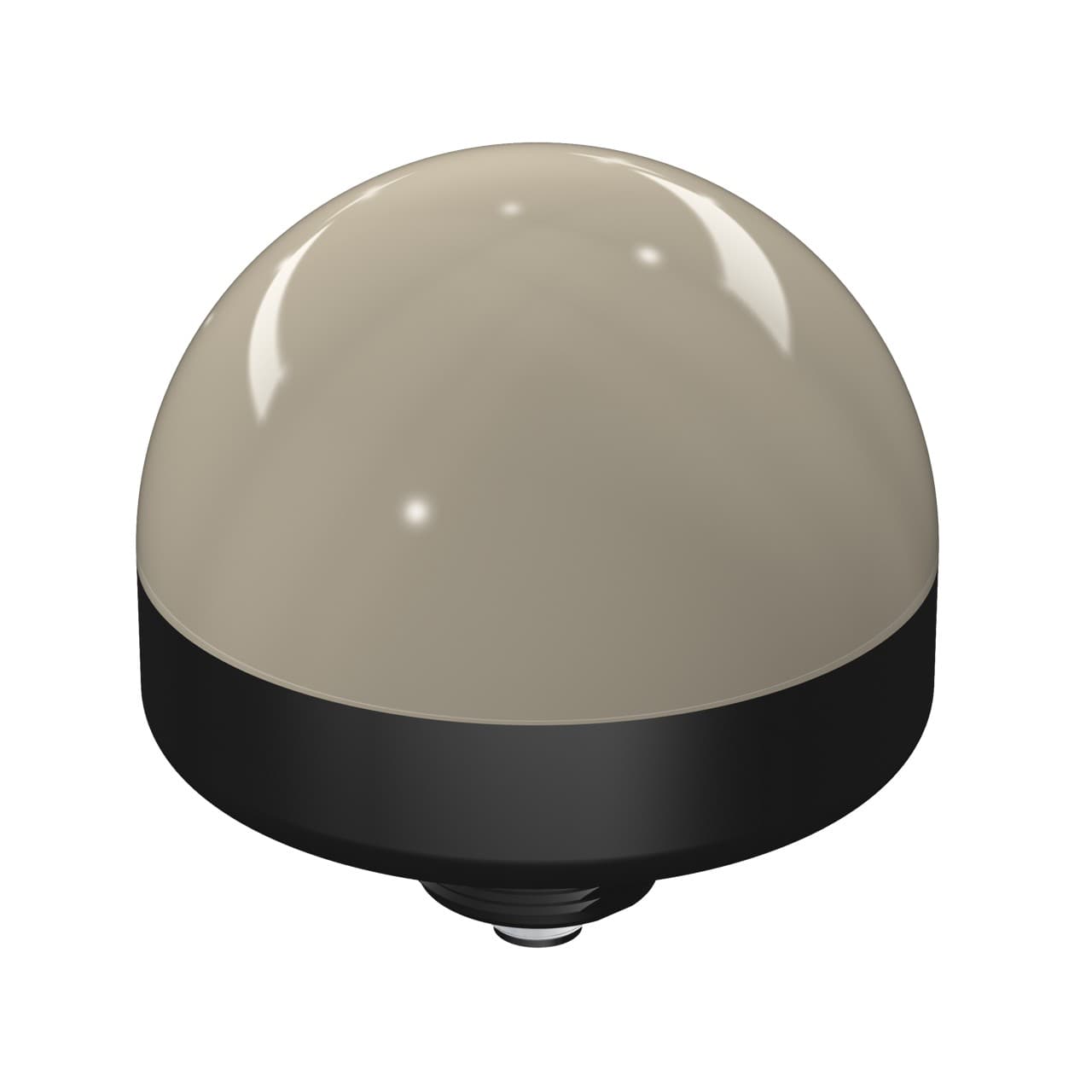 Banner K90LBWPQ Banner Engineering K90LBWPQ is a pilot light from the EZ-LIGHT series designed with a 1-color Blue LED illumination housed in a black casing. It features a dome-shaped window made from diffused polycarbonate (PC) and a base of the same material, ensuring durability. This part is pre-wired with a 6-inch (15cm) pigtail that terminates with a 5-pin M12 Euro-style quick disconnect (QD) connector, facilitating easy and secure connections. It operates on a supply voltage range of 12Vdc to 30Vdc, with 24Vdc as the nominal voltage, and can be mounted on a surface, base, or pole with a flush 30mm hole using an M30 thread. The dome has a diameter of 90mm (approximately 3-1/2 inches). Designed to withstand ambient air temperatures ranging from -40°C to +50°C, it is rated with a degree of protection of IP67, NEMA 4X, and NEMA 13, making it suitable for harsh environments. The current consumption is 475mA, and it includes 1 x digital input (12-30Vdc; PNP) for color control. Banner K90LBWPQ Banner Engineering K90LBWPQ is a pilot light from the EZ-LIGHT series designed with a 1-color Blue LED illumination housed in a black casing. It features a dome-shaped window made from diffused polycarbonate (PC) and a base of the same material, ensuring durability. This part is pre-wired with a 6-inch (15cm) pigtail that terminates with a 5-pin M12 Euro-style quick disconnect (QD) connector, facilitating easy and secure connections. It operates on a supply voltage range of 12Vdc to 30Vdc, with 24Vdc as the nominal voltage, and can be mounted on a surface, base, or pole with a flush 30mm hole using an M30 thread. The dome has a diameter of 90mm (approximately 3-1/2 inches). Designed to withstand ambient air temperatures ranging from -40°C to +50°C, it is rated with a degree of protection of IP67, NEMA 4X, and NEMA 13, making it suitable for harsh environments. The current consumption is 475mA, and it includes 1 x digital input (12-30Vdc; PNP) for color control.