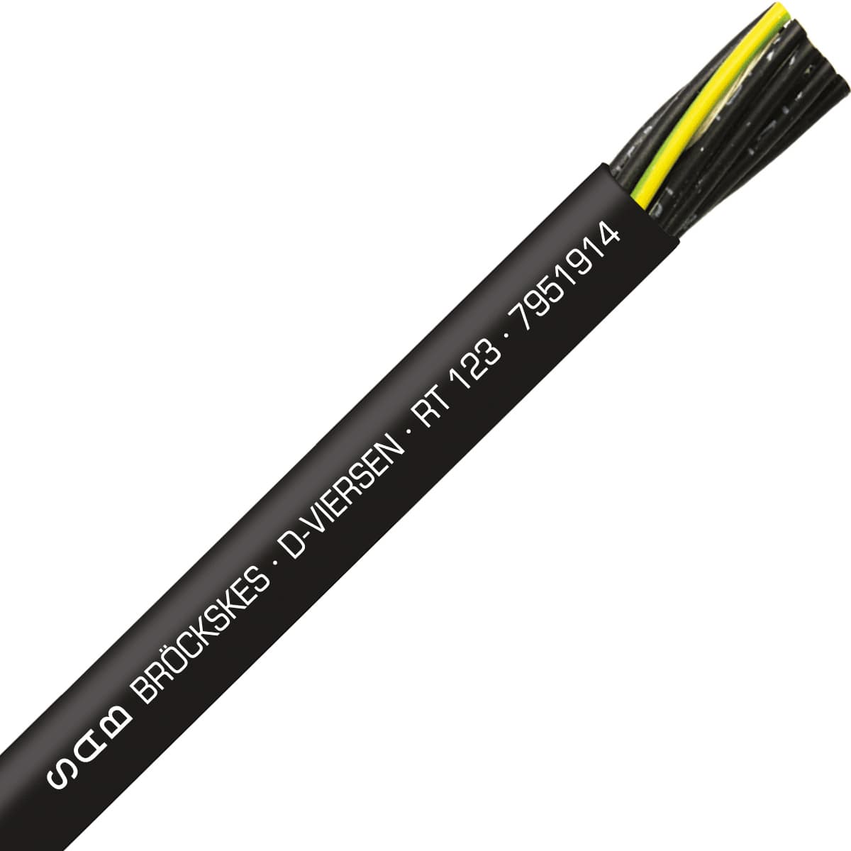 SAB 7951914 RT 123 - 19 AWG/14c, PUR rugged and dependable robot/track cable, �450� torsion SAB 7951914 RT 123 - 19 AWG/14c, PUR rugged and dependable robot/track cable, �450� torsion