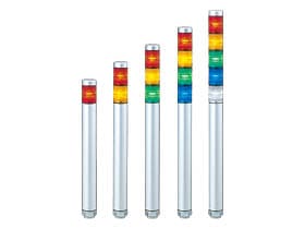 Patlite MP-302-RCG Continuous light, NPN & PNP open collector compatible, 220mm long body, silver body. Red, white, green LED module. Patlite MP-302-RCG Continuous light, NPN & PNP open collector compatible, 220mm long body, silver body. Red, white, green LED module.