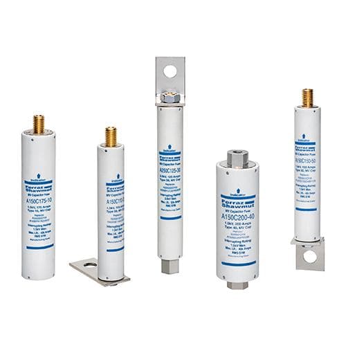 Mersen A300C130-60 A300C130-60 Mersen - Medium Voltage Capacitor Fuse 3000VAC 130A L Bracket To L Bracket Visual Indicator Amp-Trap® Mersen A300C130-60 A300C130-60 Mersen - Medium Voltage Capacitor Fuse 3000VAC 130A L Bracket To L Bracket Visual Indicator Amp-Trap®
