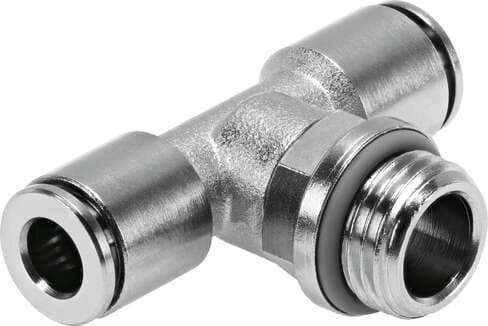 Festo 578399 push-in T-fitting NPQH-T-G38-Q8-P10 Size: Standard, Nominal size: 6 mm, Type of seal on screw-in stud: Sealing ring, Assembly position: Any, Container size: 10 Festo 578399 push-in T-fitting NPQH-T-G38-Q8-P10 Size: Standard, Nominal size: 6 mm, Type of seal on screw-in stud: Sealing ring, Assembly position: Any, Container size: 10