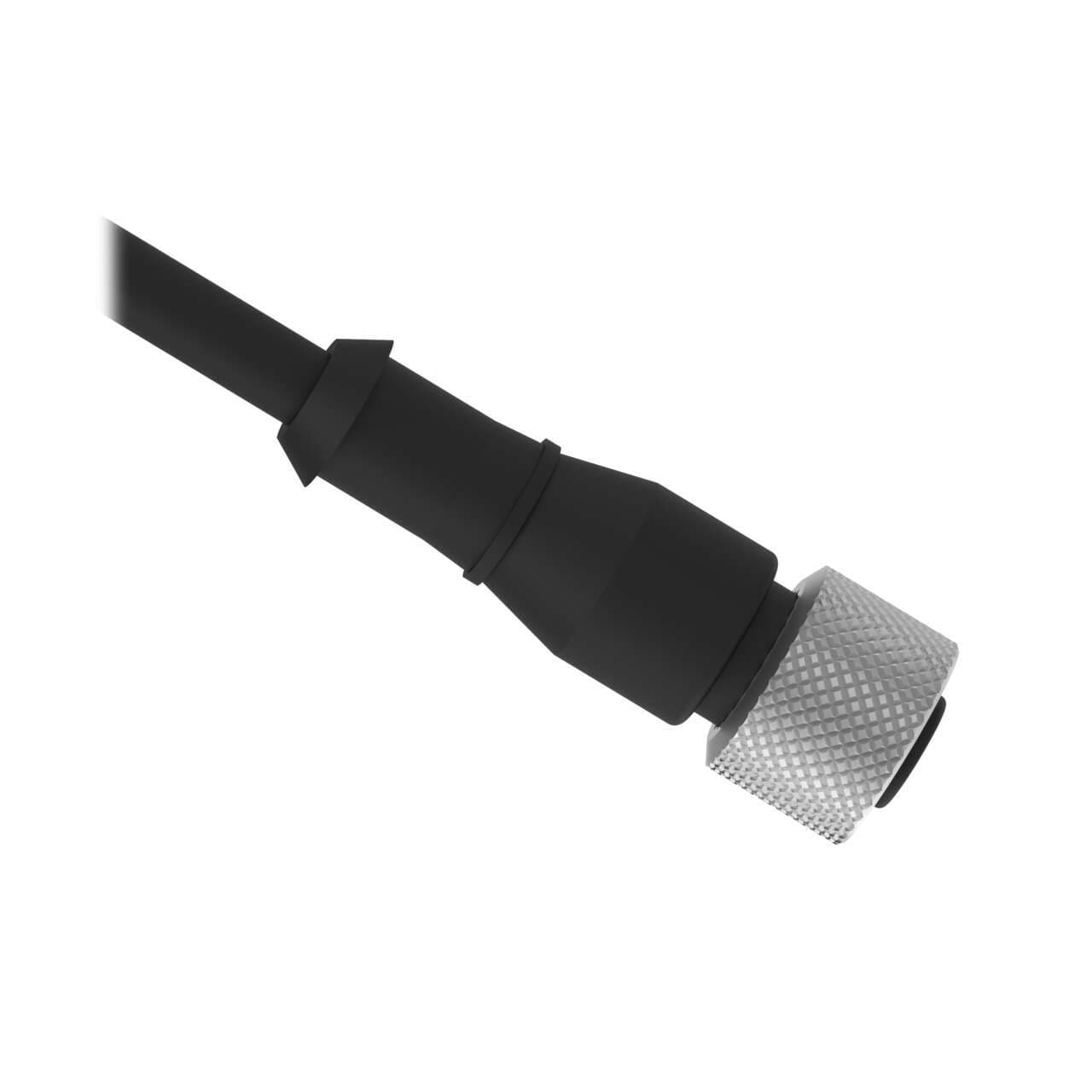 Banner MQDC-430 Cordset: Single Ended M12; 4-pin Straight Female; 9 m (29.53 ft) 4x22 Black PVC Jacket; Nickel-Plated Brass Coupling Nut Banner MQDC-430 Cordset: Single Ended M12; 4-pin Straight Female; 9 m (29.53 ft) 4x22 Black PVC Jacket; Nickel-Plated Brass Coupling Nut