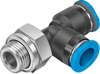 Festo 186275 push-in T-fitting QSMTL-G1/8-6 360° orientable, male thread with external hexagon. Size: Mini, Nominal size: 3,3 mm, Type of seal on screw-in stud: Sealing ring, Assembly position: Any, Container size: 10 Festo 186275 push-in T-fitting QSMTL-G1/8-6 360° orientable, male thread with external hexagon. Size: Mini, Nominal size: 3,3 mm, Type of seal on screw-in stud: Sealing ring, Assembly position: Any, Container size: 10