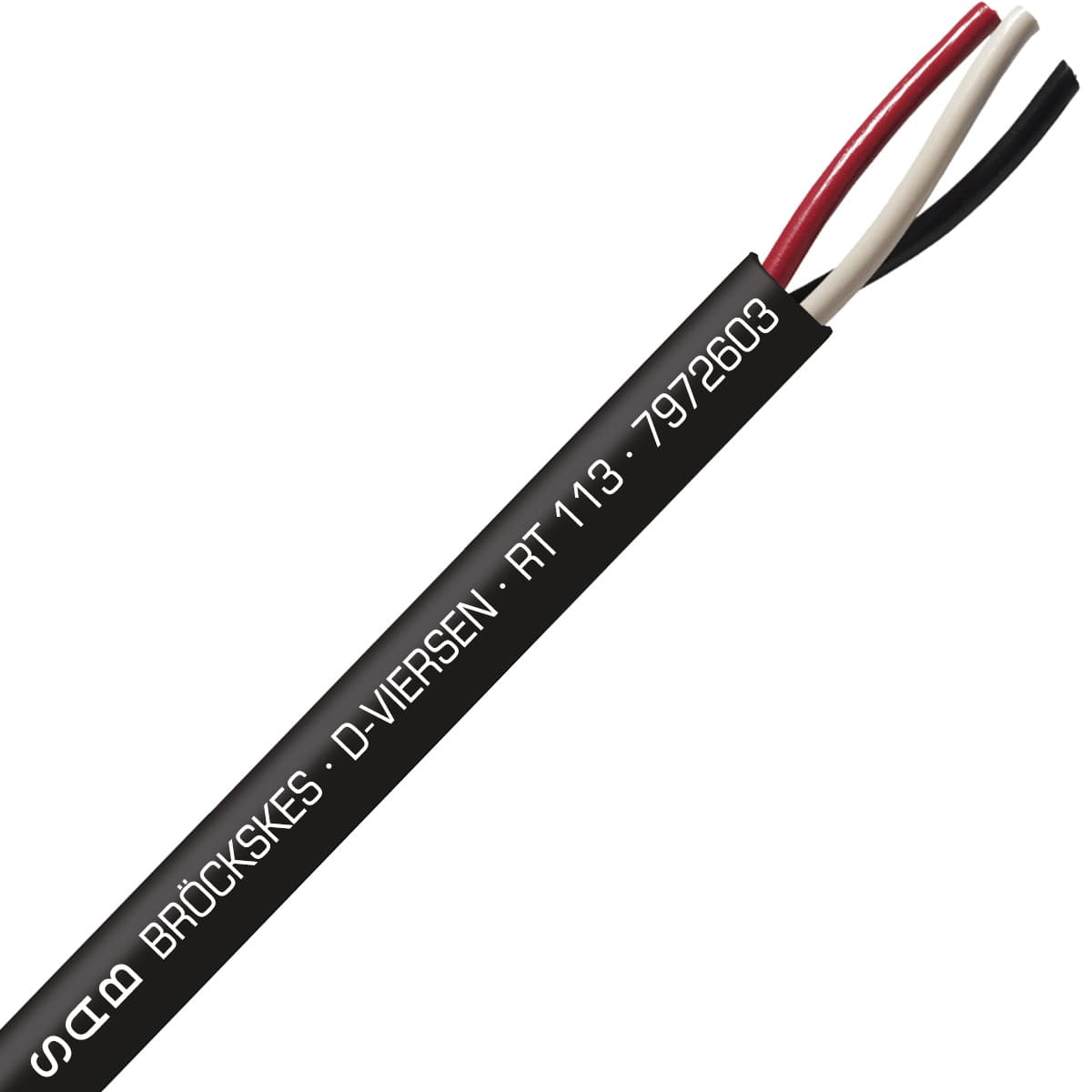 SAB 7972603 RT 113 - 26 AWG/3c, Torsional PVC cable for moderate stress, +/-270° torsion SAB 7972603 RT 113 - 26 AWG/3c, Torsional PVC cable for moderate stress, +/-270° torsion
