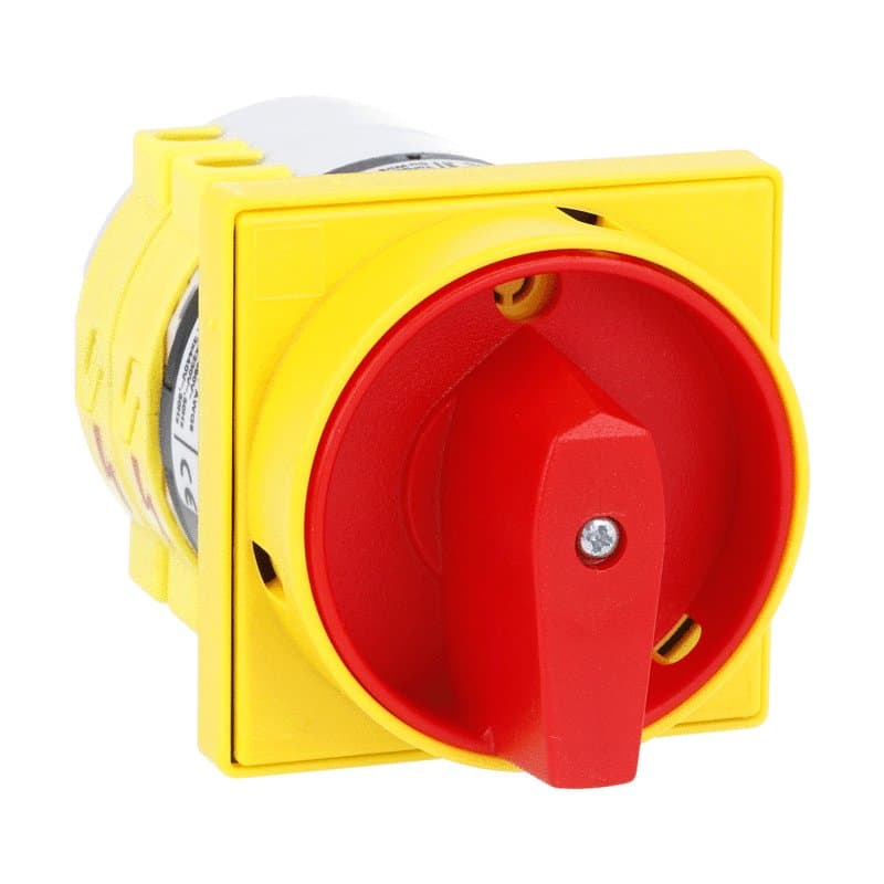 Lovato Electric 7GN4091U65 7GN4091U65 Lovato - Rotary cam switch 7GN series, ON-OFF switch 2 poles 40A, for front mounting with red/yellow handle padlockable in 0 and protection covers, front plate 65X65mm Lovato Electric 7GN4091U65 7GN4091U65 Lovato - Rotary cam switch 7GN series, ON-OFF switch 2 poles 40A, for front mounting with red/yellow handle padlockable in 0 and protection covers, front plate 65X65mm