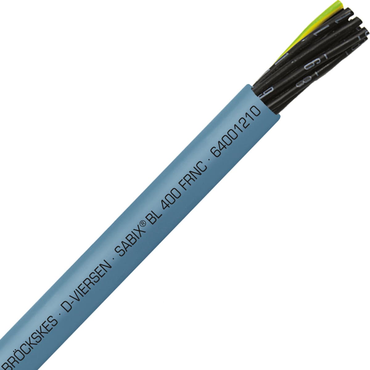 SAB 64001210 SABIX BL 400 FRNC - 18 AWG/12c, halogen-free flame retardant flexible control cable for shipboard, DNV-GL, CE, RoHS SAB 64001210 SABIX BL 400 FRNC - 18 AWG/12c, halogen-free flame retardant flexible control cable for shipboard, DNV-GL, CE, RoHS