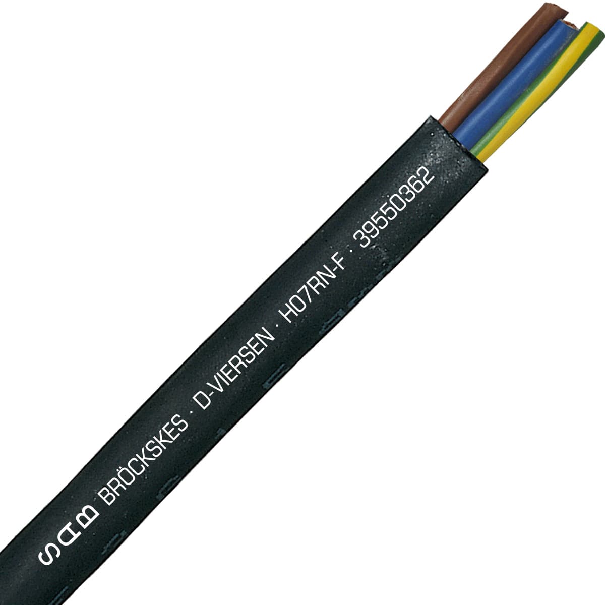 SAB 39550362 H07RN-F - 6 AWG/3c, heavy duty neoprene harmonized cordage, CE SAB 39550362 H07RN-F - 6 AWG/3c, heavy duty neoprene harmonized cordage, CE