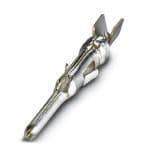 Phoenix Contact 1004365 Crimp contact, contact diameter: 1.6 mm, rolled, Pin, contact material: Cu alloy, nickel-plated, contact surface: silver-plated, connection cross section: 1.5 mm² ... 2.5 mm², AWG 16 ... 14 Phoenix Contact 1004365 Crimp contact, contact diameter: 1.6 mm, rolled, Pin, contact material: Cu alloy, nickel-plated, contact surface: silver-plated, connection cross section: 1.5 mm² ... 2.5 mm², AWG 16 ... 14
