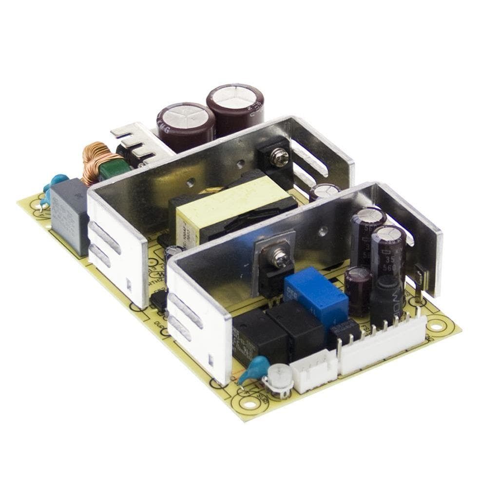 MEAN WELL PSC-100B AC-DC Open frame power supply with UPS function; Output 27.6Vdc at 3.5A +27.6Vdc at 1.25A; with battery charger output MEAN WELL PSC-100B AC-DC Open frame power supply with UPS function; Output 27.6Vdc at 3.5A +27.6Vdc at 1.25A; with battery charger output