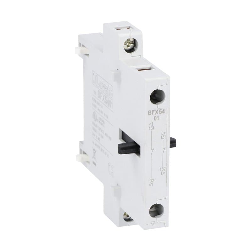 Lovato Electric BFX5401 BFX5401 Lovato - Mechanical interlock, side mount with 2NC contacts for BF95...BF1501A/E Lovato Electric BFX5401 BFX5401 Lovato - Mechanical interlock, side mount with 2NC contacts for BF95...BF1501A/E