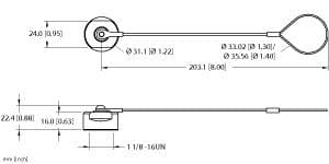 RKMCV-CC Part Image. Manufactured by Turck.