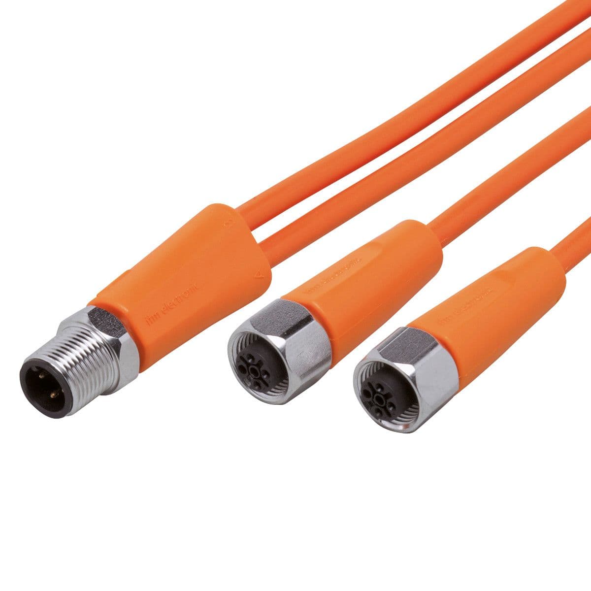 ifm Electronic EVT329 Y connection cable, For use in sanitary and wet areas in the food industry, System: Free from silicone; gold-plated contacts; Drag chain suitability, Application: sanitary and wet areas in the food industry, Free from silicone: yes ifm Electronic EVT329 Y connection cable, For use in sanitary and wet areas in the food industry, System: Free from silicone; gold-plated contacts; Drag chain suitability, Application: sanitary and wet areas in the food industry, Free from silicone: yes