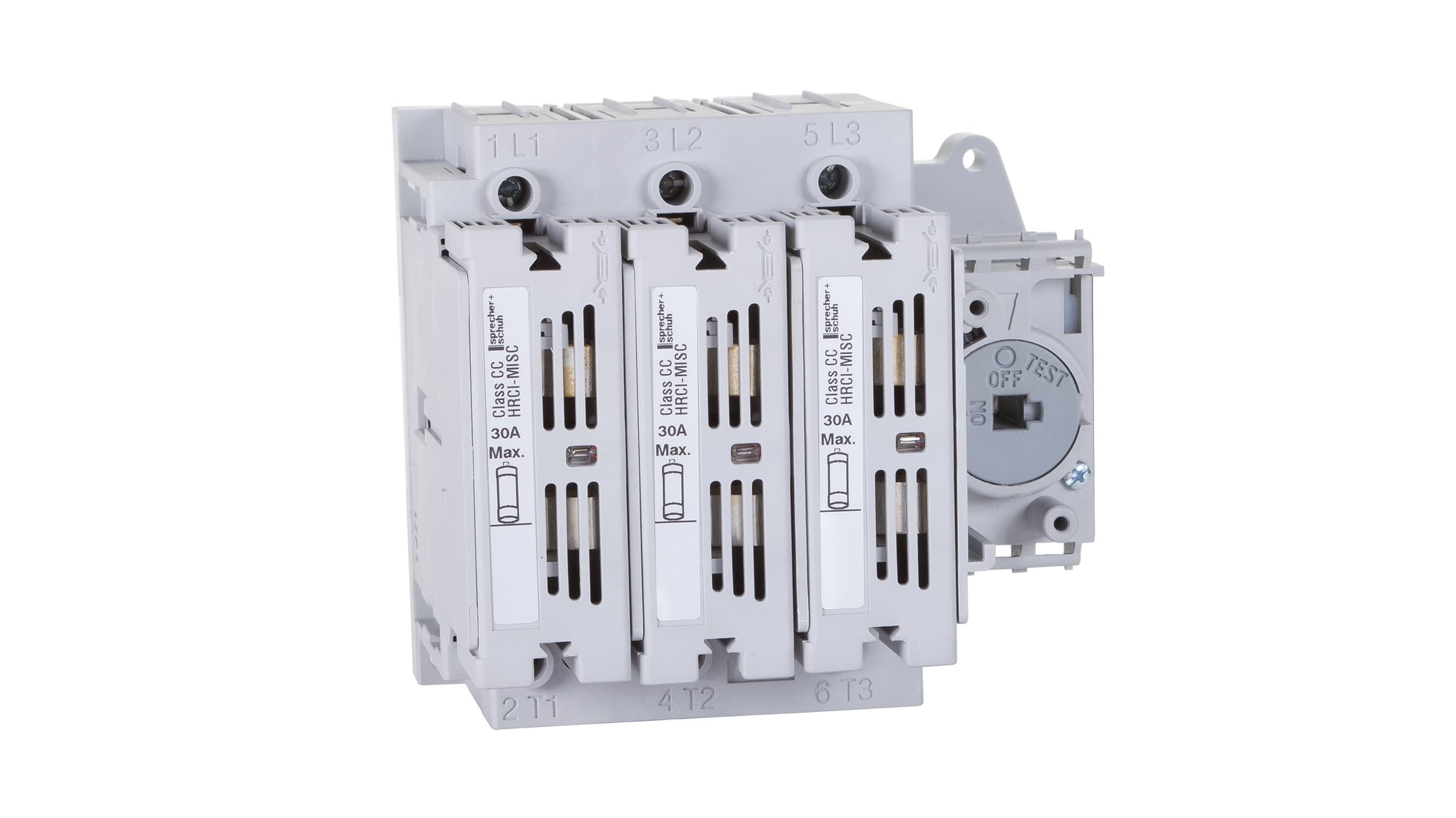 Sprecher + Schuh L11-C30-1753S Sprecher + Schuh L11-C30-1753S - L11 UL98 Disconnect Switch, Class CC Fuses, 30A, 3-Pole w/Fuse Indicator, Open Type Sprecher + Schuh L11-C30-1753S Sprecher + Schuh L11-C30-1753S - L11 UL98 Disconnect Switch, Class CC Fuses, 30A, 3-Pole w/Fuse Indicator, Open Type
