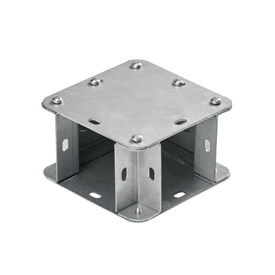 Hoffman F6690TXGV Galvanized 90-Degree Elbow-Tee-Cross, 6.00x6.00, Steel Hoffman F6690TXGV Galvanized 90-Degree Elbow-Tee-Cross, 6.00x6.00, Steel